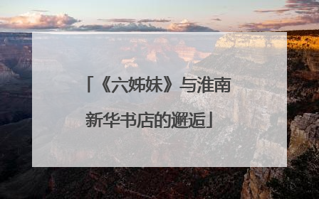 《六姊妹》与淮南新华书店的邂逅