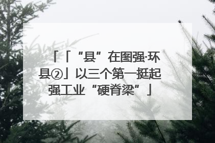 「“县”在图强·环县②」以三个第一挺起强工业“硬脊梁”