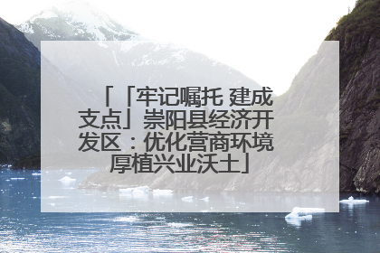 「牢记嘱托 建成支点」崇阳县经济开发区：优化营商环境 厚植兴业沃土
