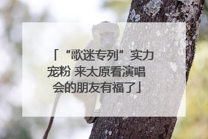 “歌迷专列”实力宠粉 来太原看演唱会的朋友有福了
