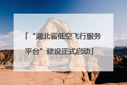 “湖北省低空飞行服务平台”建设正式启动