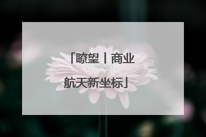 瞭望丨商业航天新坐标