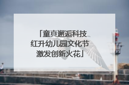 童真邂逅科技 红升幼儿园文化节激发创新火花