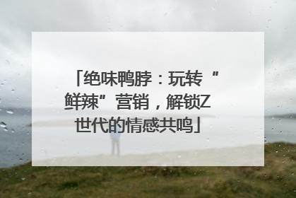 绝味鸭脖：玩转“鲜辣”营销，解锁Z世代的情感共鸣