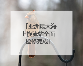 亚洲最大海上换流站全面检修完成