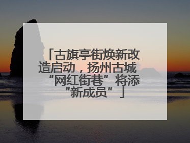 古旗亭街焕新改造启动，扬州古城“网红街巷”将添“新成员”