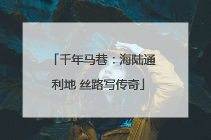千年马巷：海陆通利地 丝路写传奇