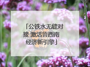 公铁水无缝对接 激活鲁西南经济新引擎