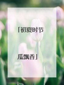 初夏时节瓜飘香