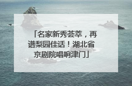 名家新秀荟萃，再谱梨园佳话！湖北省京剧院唱响津门