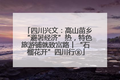 四川兴文：高山苗乡“避暑经济”热，特色旅游铺就致富路丨“石榴花开”四川行⑧