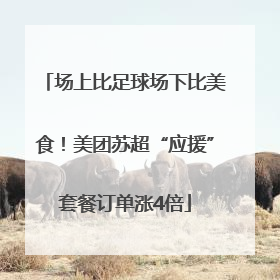场上比足球场下比美食！美团苏超“应援”套餐订单涨4倍
