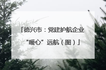 德兴市：党建护航企业“暖心”远航（图）