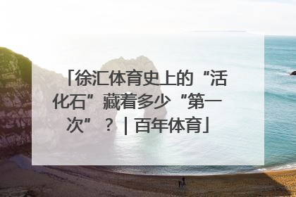 徐汇体育史上的“活化石”藏着多少“第一次”？｜百年体育