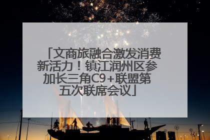 文商旅融合激发消费新活力！镇江润州区参加长三角C9+联盟第五次联席会议