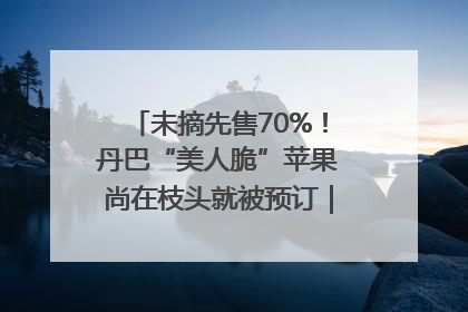未摘先售70%！丹巴“美人脆”苹果尚在枝头就被预订｜长征路上看四川