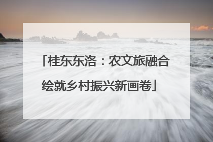 桂东东洛：农文旅融合绘就乡村振兴新画卷