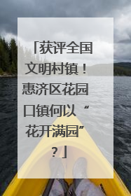获评全国文明村镇！惠济区花园口镇何以“花开满园”？
