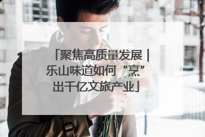 聚焦高质量发展｜乐山味道如何“烹”出千亿文旅产业