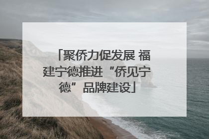 聚侨力促发展 福建宁德推进“侨见宁德”品牌建设