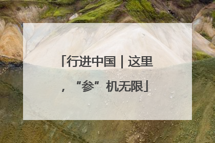 行进中国｜这里，“参”机无限