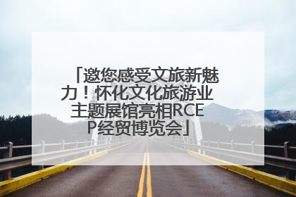 邀您感受文旅新魅力！怀化文化旅游业主题展馆亮相RCEP经贸博览会