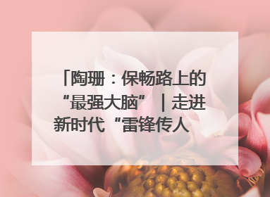 陶珊：保畅路上的“最强大脑”｜走进新时代“雷锋传人 长沙榜样”