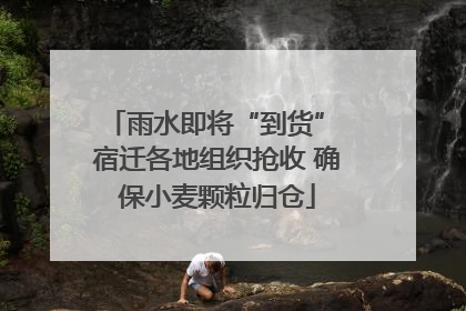 雨水即将“到货” 宿迁各地组织抢收 确保小麦颗粒归仓