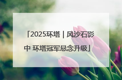 2025环塔｜风沙石影中 环塔冠军悬念升级