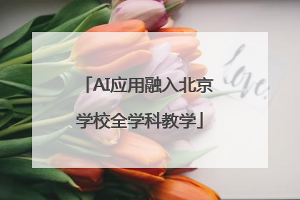 AI应用融入北京学校全学科教学